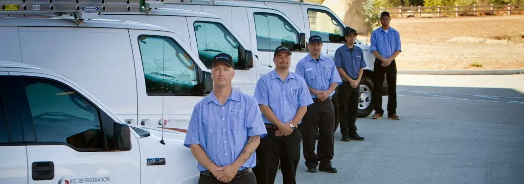 KIC Refrigeration crew ready for Mini Split Repair jobs across Palmetto Estates